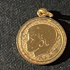 Vintage Lamode Boy Head Charm. 1970-1980